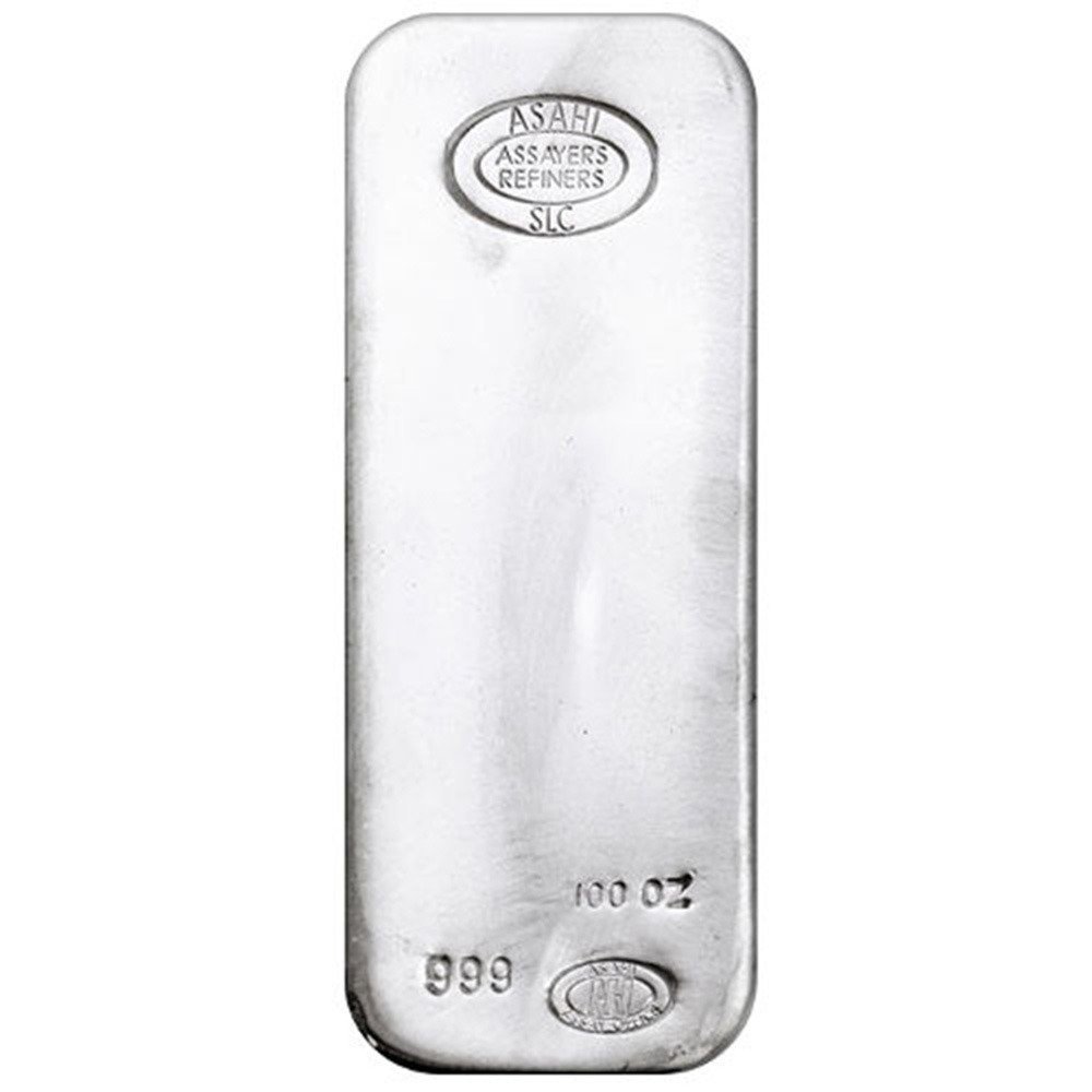 Buy 100 oz Asahi Silver Bar