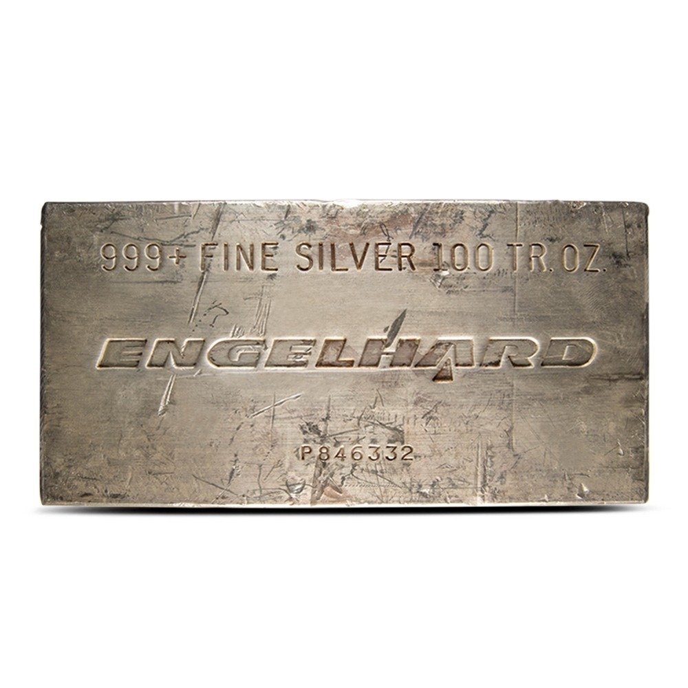 Buy 100 oz Engelhard Silver Bar