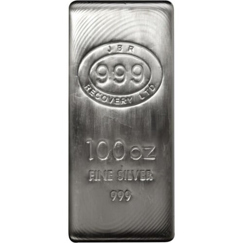Buy 100 oz JBR Silver Bar