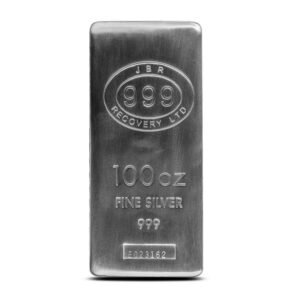 Buy 100 oz JBR Silver Bars