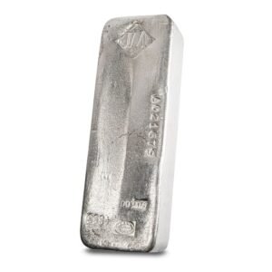 100 oz Johnson Matthey Silver Bar (Canadian Serial #)