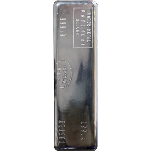 Buy 100 oz Nadir Refinery Silver Bar (New) - Image 2