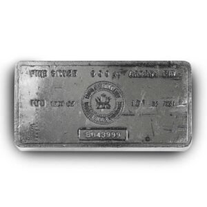 Buy 100 oz Royal Canadian Mint Silver Bar (Vintage Design)