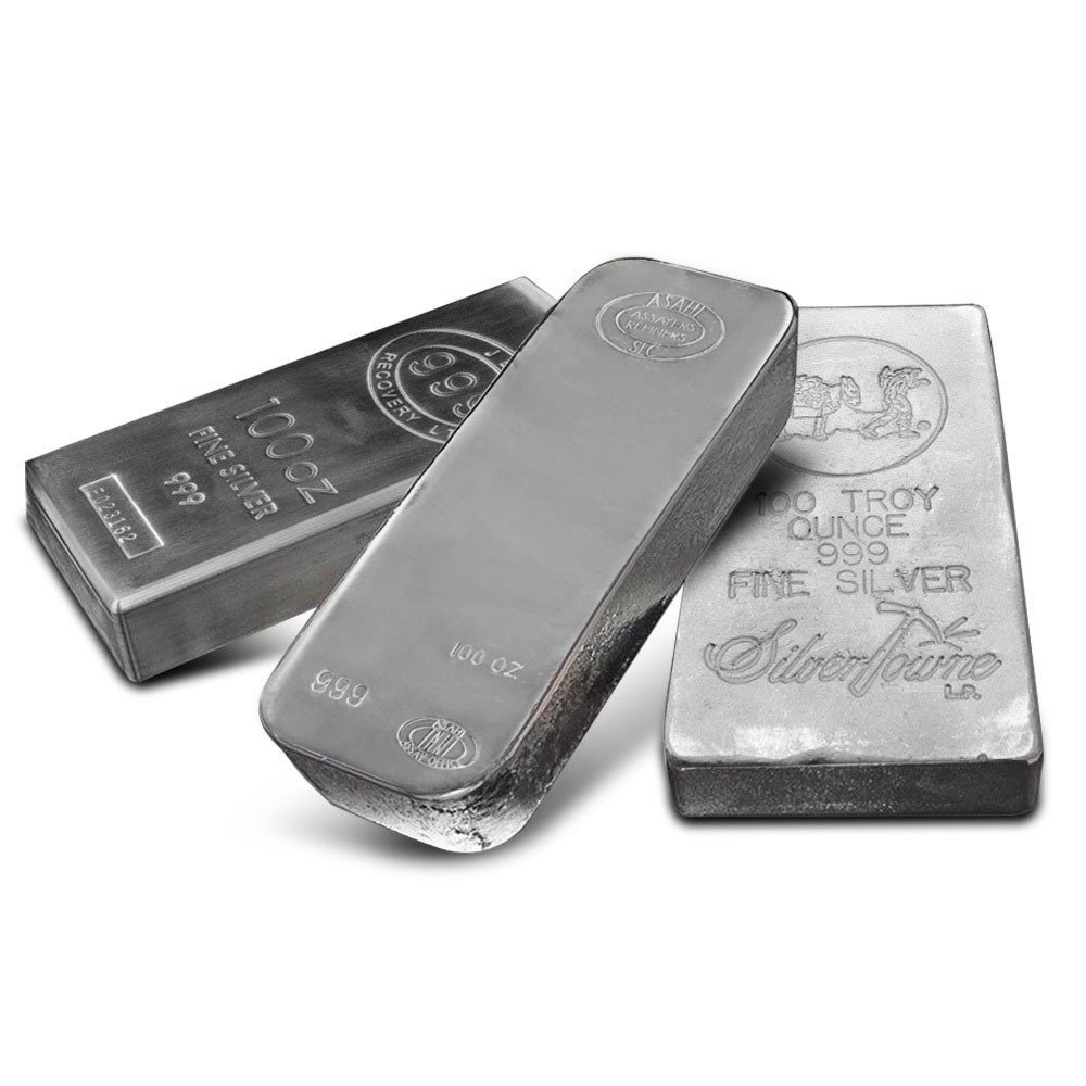 Buy 100 oz Silver Bars Online