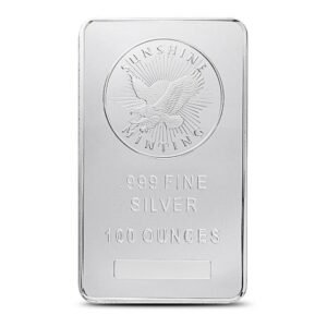 Buy 100 oz Sunshine Silver Bar (New, MintMark SI)