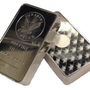 100 oz Sunshine Silver Bar For Sale (New, MintMark SI)