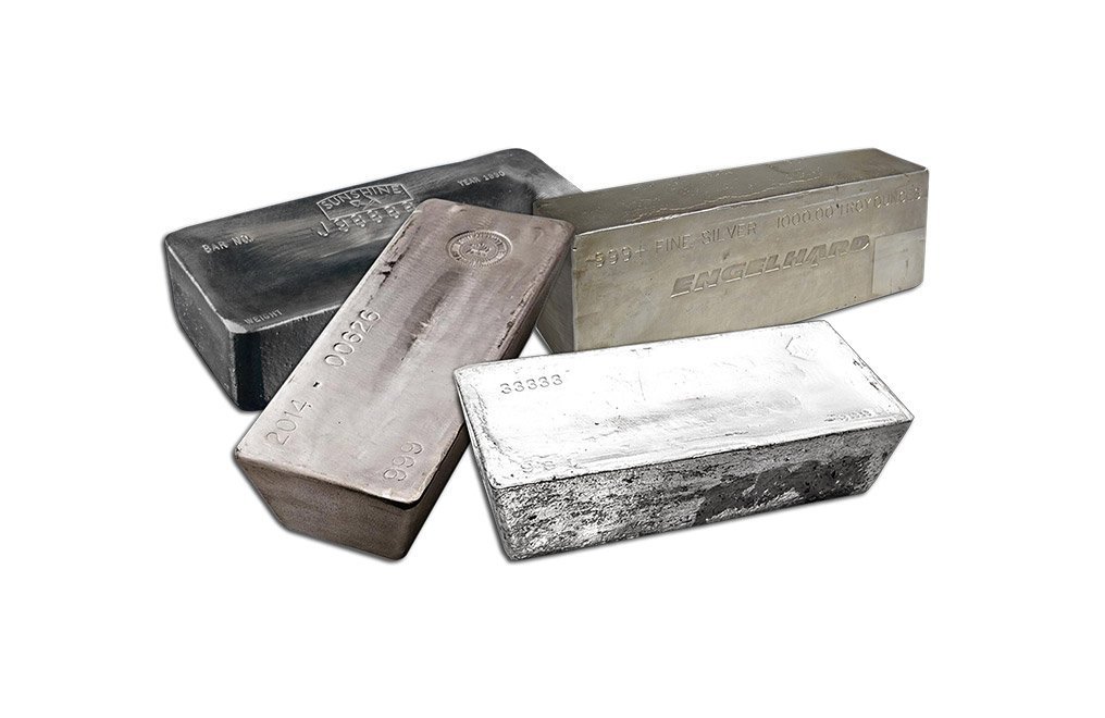 1000 oz Silver Bar For Sale