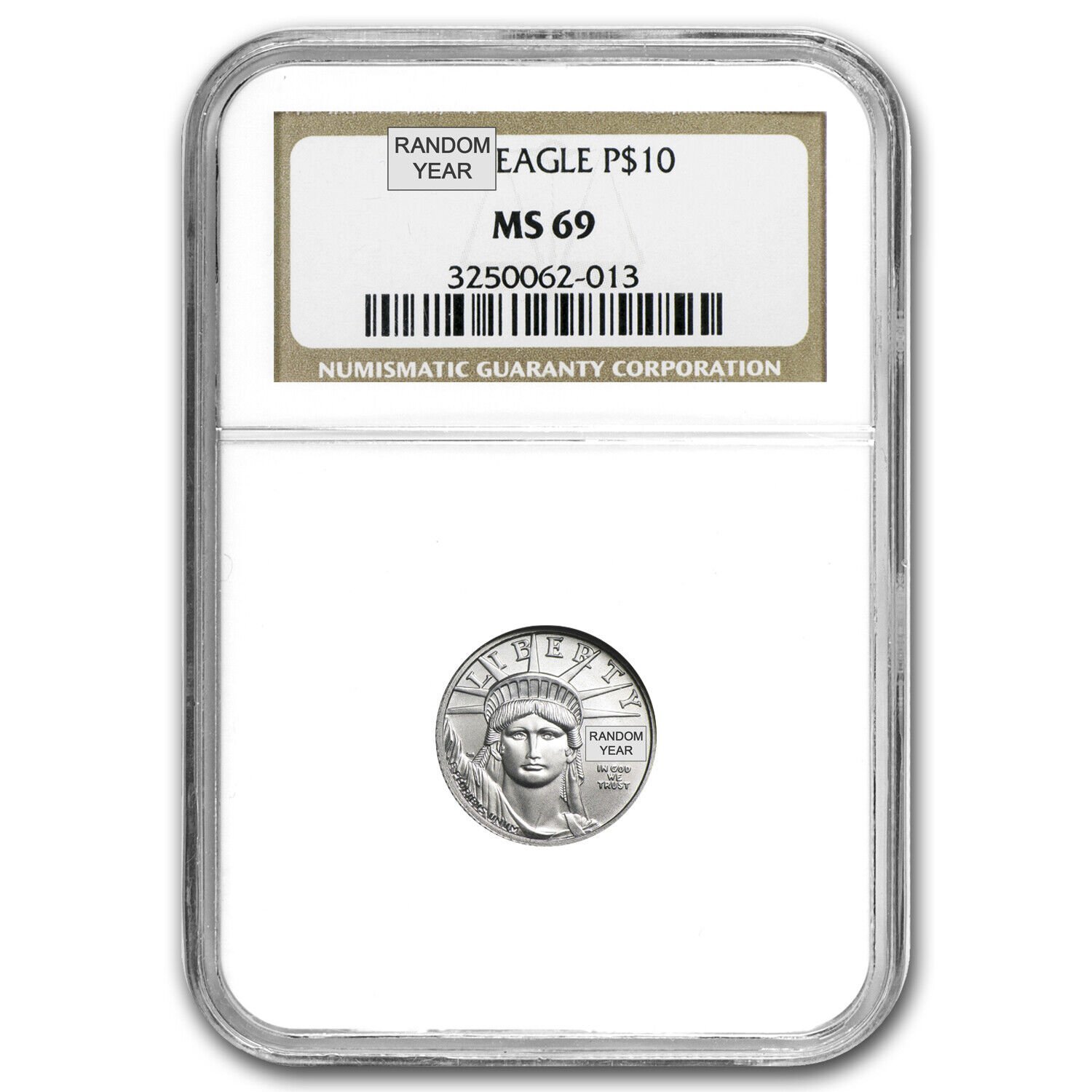 1/10 oz American Platinum Eagle Co