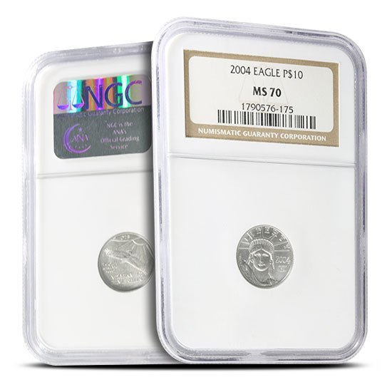 1/10 oz Proof American Platinum Ea