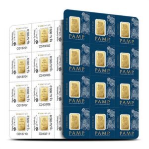 12 Gram PAMP Suisse Divisible Gold Bar (New w/ Assay, 12×1)