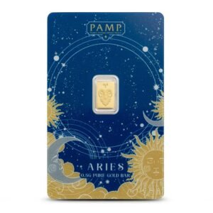 1/2 Gram PAMP Suisse Zodiac Aries