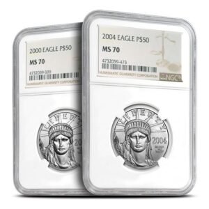 1/2 oz American Platinum Eagle Co