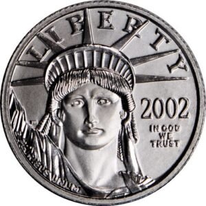 1/2 oz American Platinum Eagle Coi