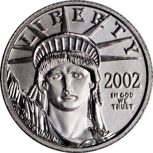 1/2 oz American Platinum Eagle Coi