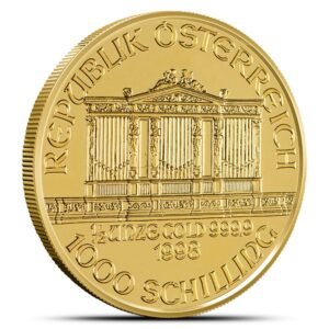 1/2 oz Austrian Gold Philharmonic Coin (Random Year, BU)