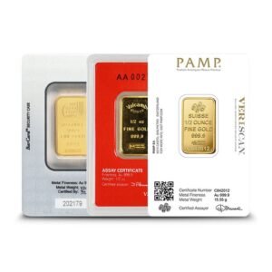 Buy 1/2 oz Gold Bars (Varied Condition, Any Mint)