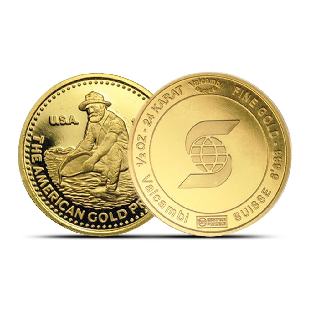 Buy 1/2 oz Gold Rounds Online