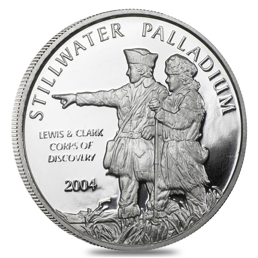 1/2 oz Palladium Round For Sale