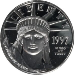 1/2 oz Proof American Platinum Eagle Coin (Random Year, Box + CoA)