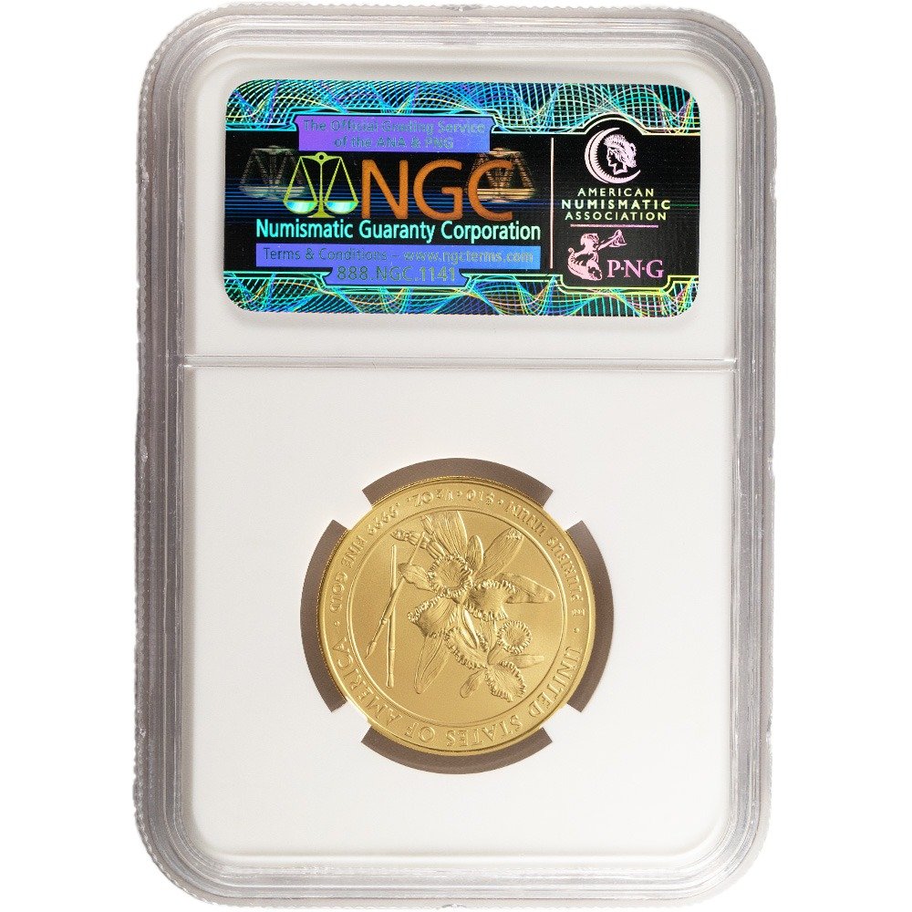 1/2 oz US Mint First Spouse Gold Coin MS70 (Random Year, Varied Label, PCGS or NGC) - Image 3