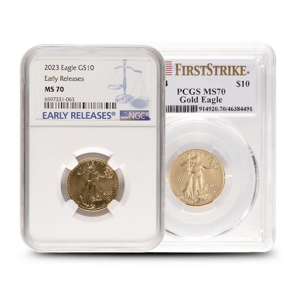 Buy 1/4 oz American Gold Eagle MS70