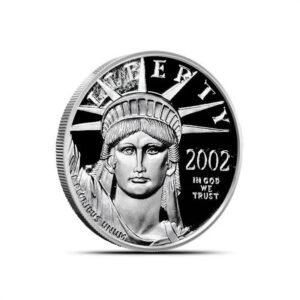 1/4 oz Proof American Platinum Eagle Coin (Random Year, Box + CoA)