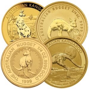 1/4 oz Australian Kangaroo Gold Nugget Coin Best Value
