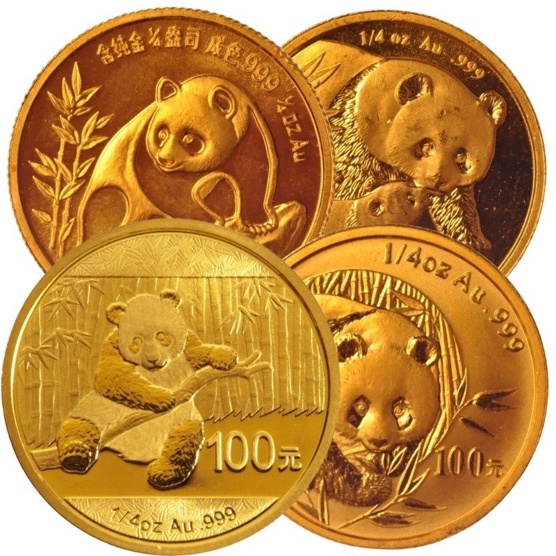 Buy 1/4 oz Chinese Panda Gold Coin