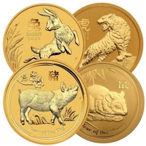 1/4 oz Gold Coin Perth Mint Australian Lunar Series Best Value