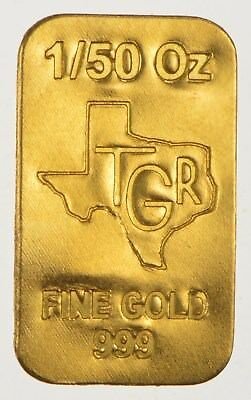 1/50 oz Gold Bar For Sal
