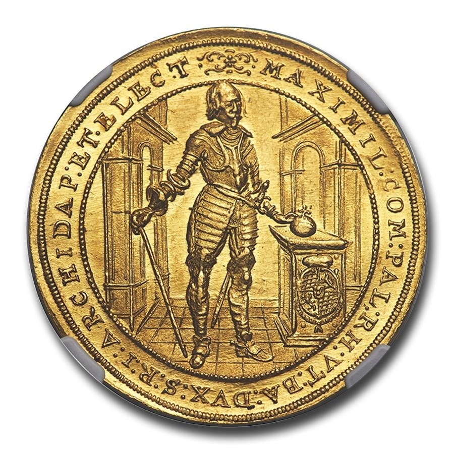 1640 Germany Gold 5 Ducat Maximilian