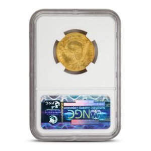 1807 $5 Capped Bust Gold Half Eagle Coin NGC AU58