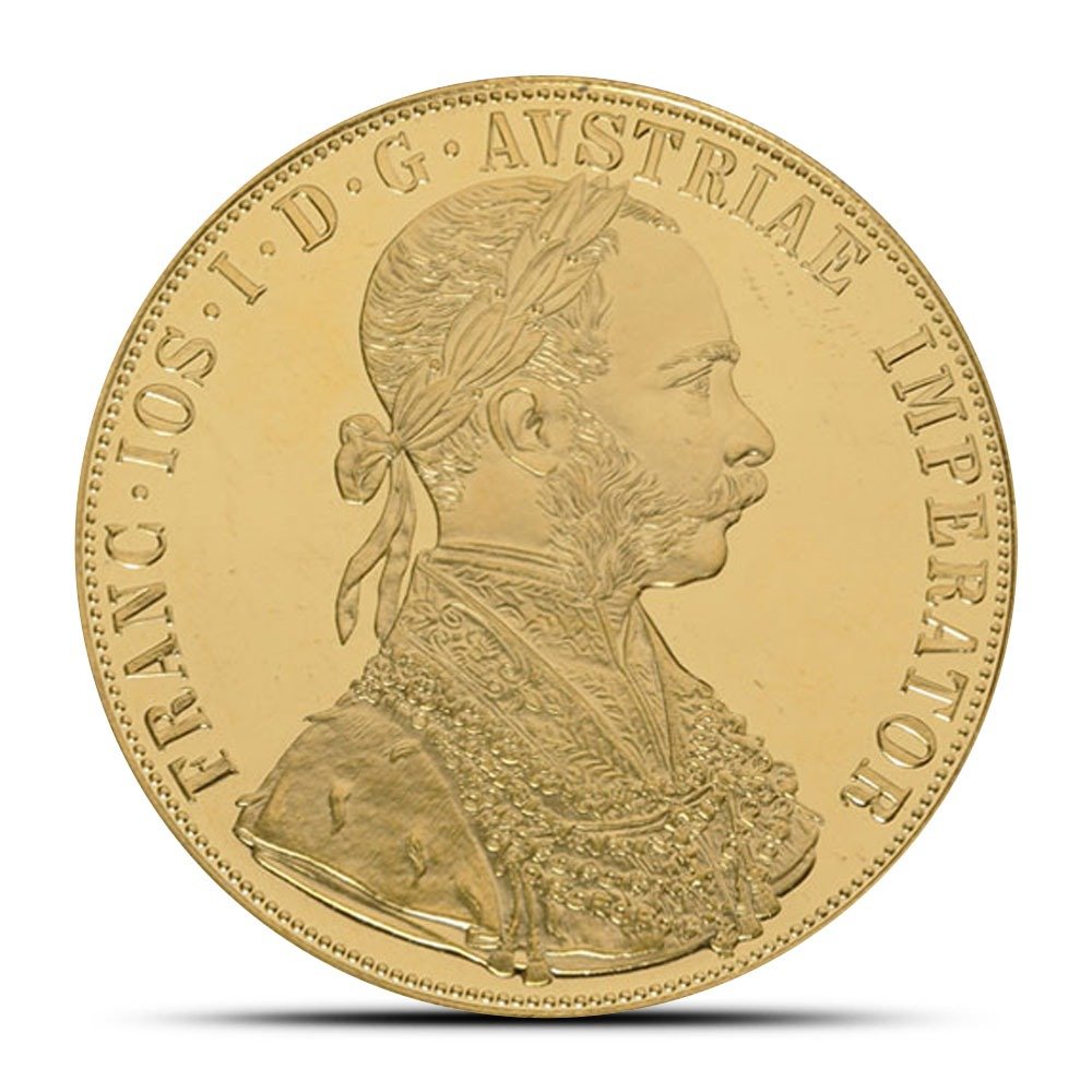 1915 4 Ducat Austrian/Dutch Gold Coi