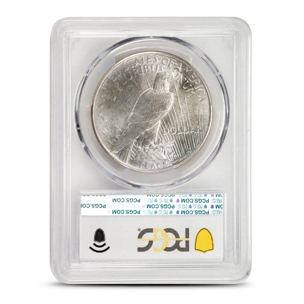 1925 Peace Silver Dollar PCGS MS67 - Image 2