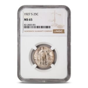 1927-S Standing Liberty Quarter NGC MS65