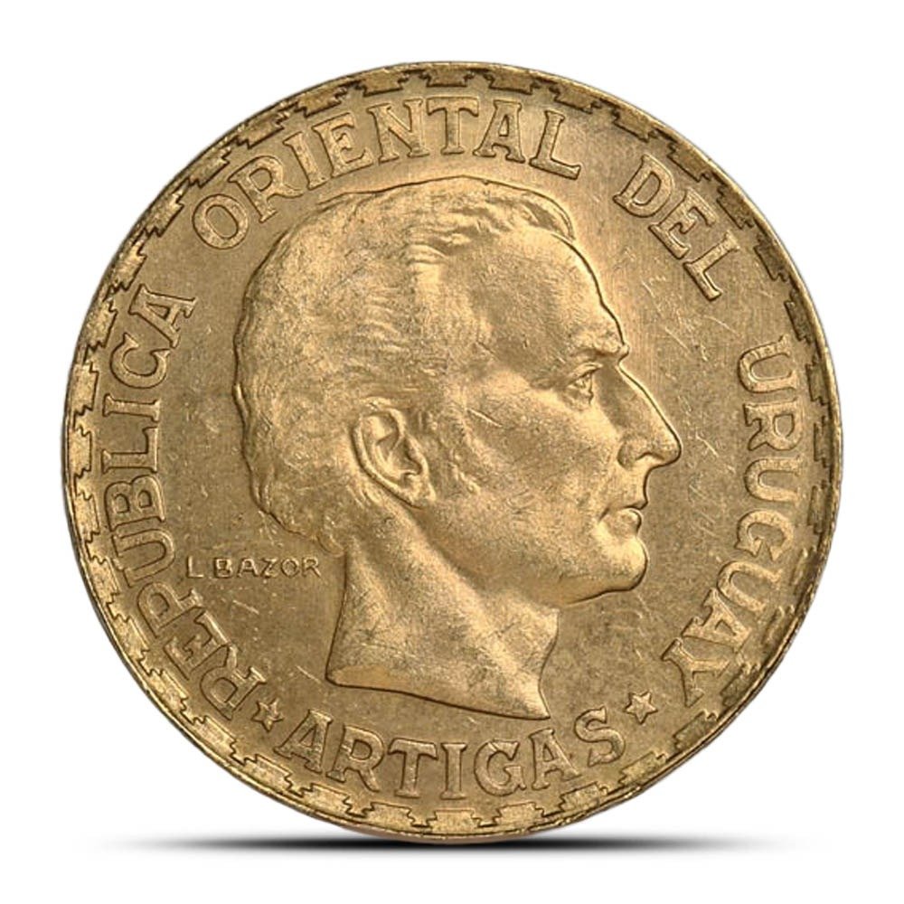 Buy 1930 5 Peso Uruguay Gold Coin