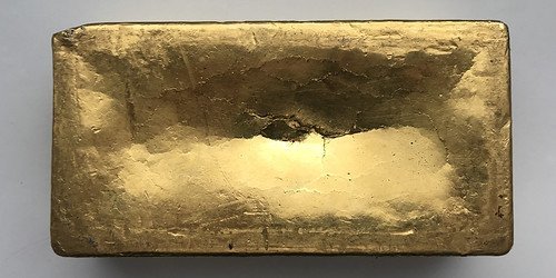 1935 401.547 oz U.S. Assay Office at New York “Big Apple” Gold Bar - Image 2