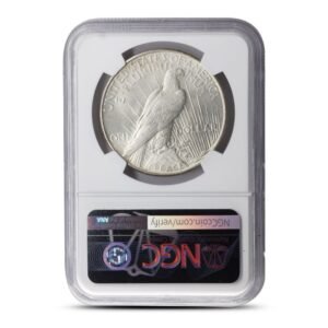 1935 Peace Silver Dollar Coin NGC MS64