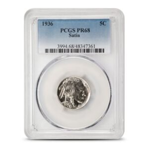 1936-P Proof Buffalo Nickel PCGS PR68 Satin