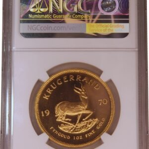 1970 Proof Krugerrand 1 oz Gold Coin NGC PF68