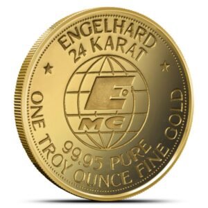 1977 1 oz Engelhard Prospector Gold Round