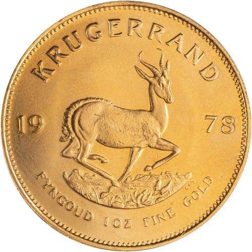 1978 1 oz South African Gold Krugerrand Coin - Image 3