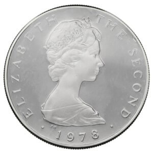 1978 Isle Of Man One Pound Proof Platinum Coin Triskellion on Island Boxed