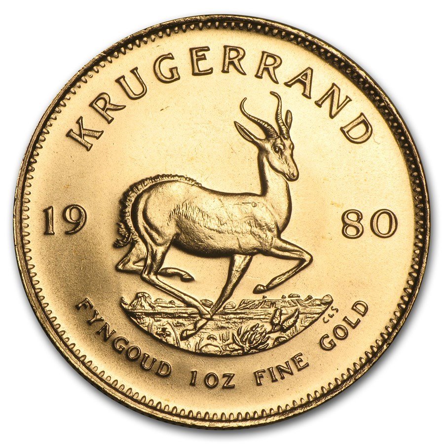 1980 1 oz South African Gold Kruger