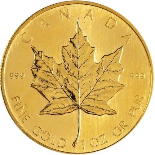 1981 1 oz Canadian Gold Maple Leaf