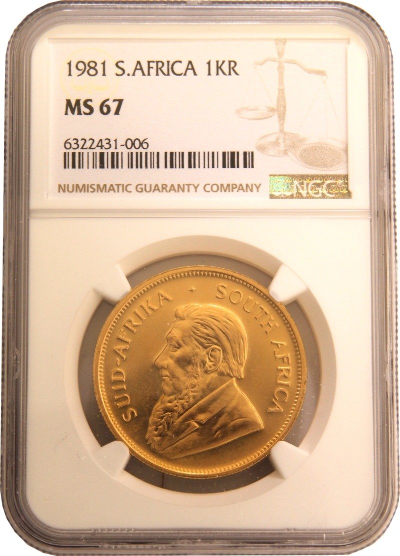 1981 Krugerrand 1 oz Gold Coin NGC