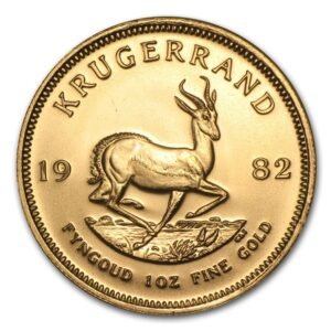 1982 1 oz South African Gold Krugerrand Coin