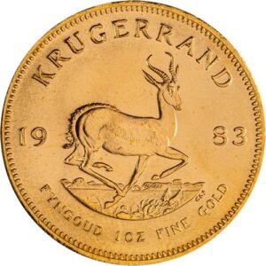 1983 1 oz South African Gold Krugerr