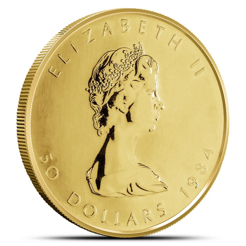 1984 1 oz Canadian Gold Maple Leaf Coin - Image 2