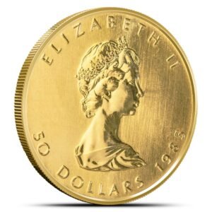 1985 1 oz Canadian Gold Maple Leaf Coin